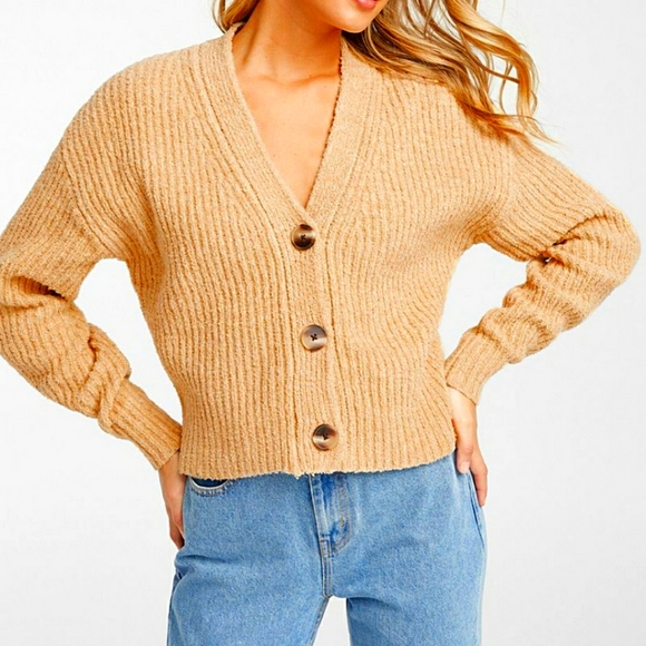 Frank & Oak Sweaters - Frank & Oak Cotton Knit Cardigan